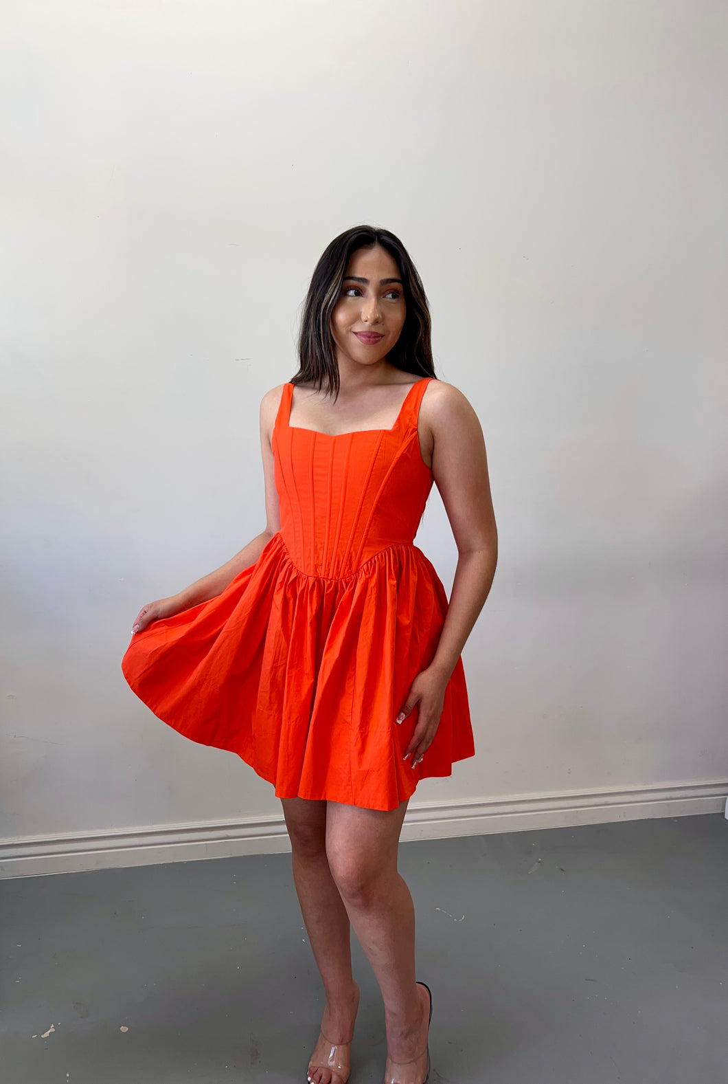Karma Dress//Orange