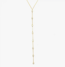 Load image into Gallery viewer, Dainty Long Lariat Necklace
