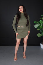 Load image into Gallery viewer, Charlie Skirt // Olive
