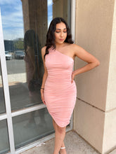 Load image into Gallery viewer, Selena Mini Dress// Baby Pink
