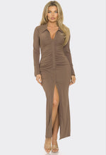 Load image into Gallery viewer, Monse Dress // Brown
