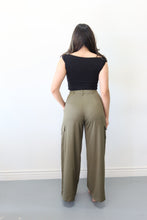 Load image into Gallery viewer, Olive Cargo Trouser
