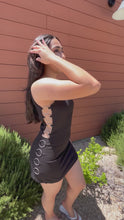 Load and play video in Gallery viewer, Reagan Dress// Black
