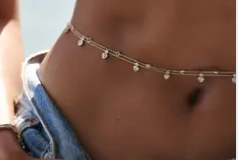 Candice Belly Chain 26 Gold