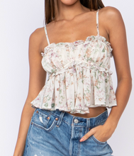 Load image into Gallery viewer, Tina Floral Top S &amp; L
