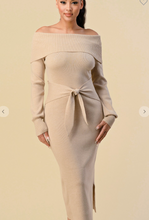 Load image into Gallery viewer, Fawn Dress // Beige
