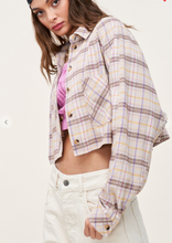 Load image into Gallery viewer, Cutie In Plaid Top // Beige
