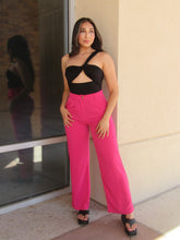Load image into Gallery viewer, Here To Stay Trouser // Hot Pink
