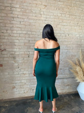 Load image into Gallery viewer, Say My Name Dress // Deep Green
