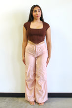 Load image into Gallery viewer, Ayla Cargo Pant// Pink
