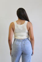 Load image into Gallery viewer, Nessa Knit Vest// Ivory
