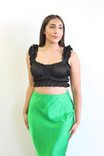 Load image into Gallery viewer, Rayne Crop Top// Black
