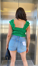 Load image into Gallery viewer, Rayne Crop Top// Green
