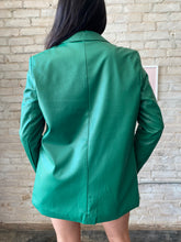 Load image into Gallery viewer, Axel Vegan Leather Blazer
