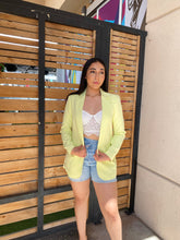 Load image into Gallery viewer, Most Perfect Blazer// Yellow
